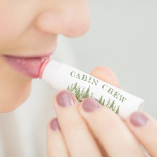 Cabin Crew Green Camp Bachelorette Party Lip Balm