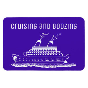 Cabin Door Cruise Ship Travel Crusing and Boozing Magnet