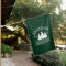 Cabin Family Name Forest Green