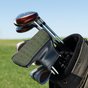 Cabin Forest Green Tartan Golf Head Cover