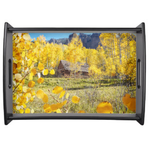 Cabin in Aspens Serving Tray