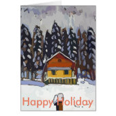 Cabin In Snow (Front)