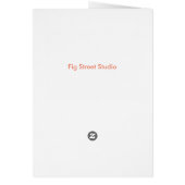 Cabin In Snow Cards (Back)