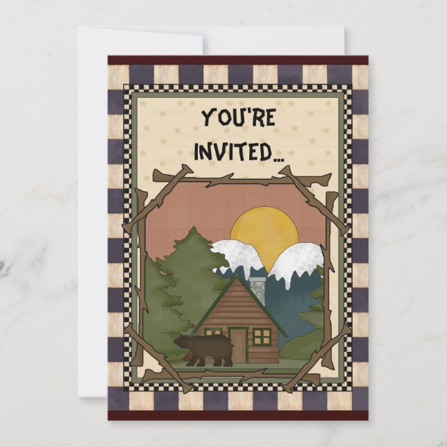 Cabin In The Woods any purpose Invitation (Front)