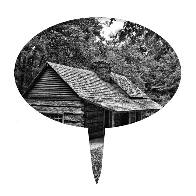 Cabin in the woods cake topper (Front)