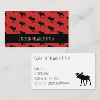 Cabin in the Woods Realty Business Card