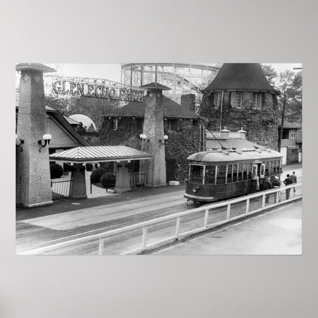 Cabin John Streetcar, 1930s Poster (Front)
