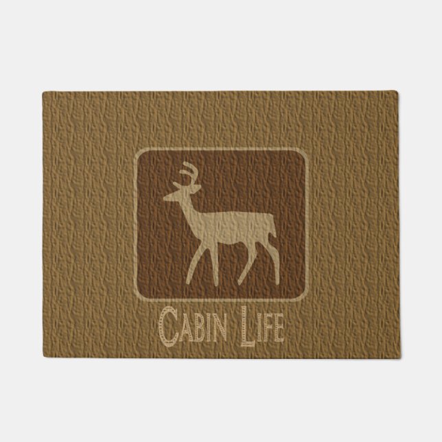 Cabin Life Doormat (Front)