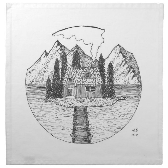 Cabin Napkin (Front)