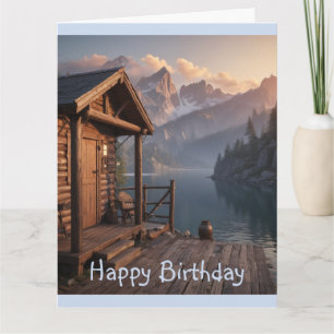 Cabin on the Lake Card