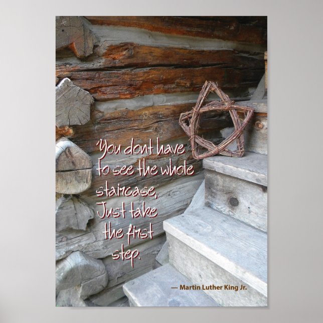 Cabin Stairs Poster (Front)