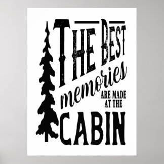 Cabin - The Best Memories Poster