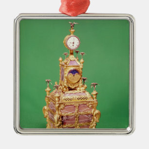 Cabinet clock, c.1766 metal ornament