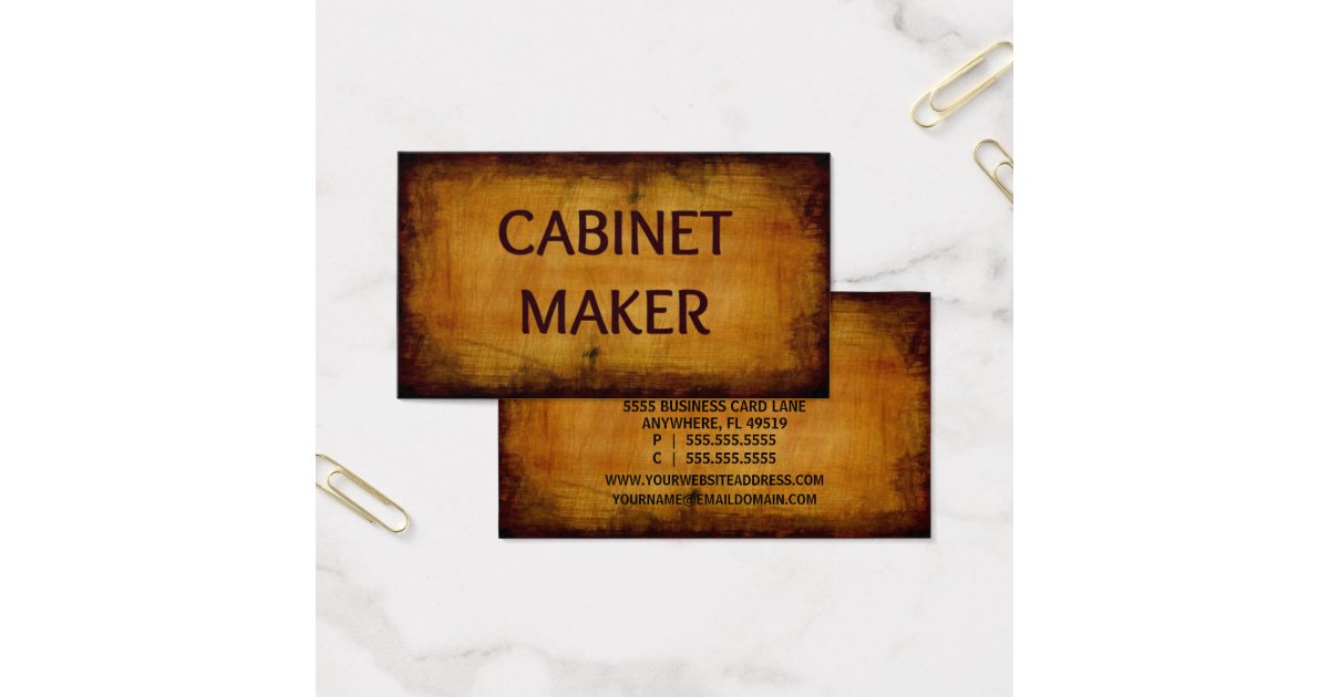 Maker Business Card Zazzle