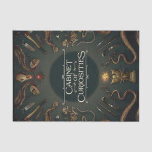 Cabinet of Curiosities Poster Tissue Paper