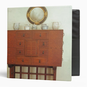 Cabinet on stand 3 ring binder