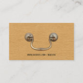 Cabinetry Carpentry Business Card (Back)