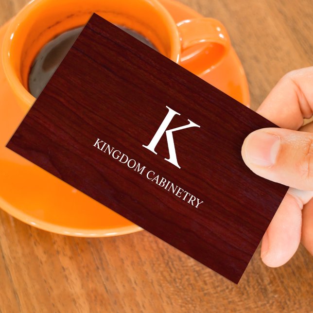 Cabinetry Carpentry Business Card Template (Creator Uploaded)