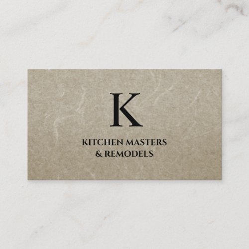 Cabinetry / Remodeling Business Card
