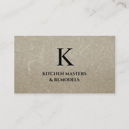 Cabinetry Remodeling Business Card