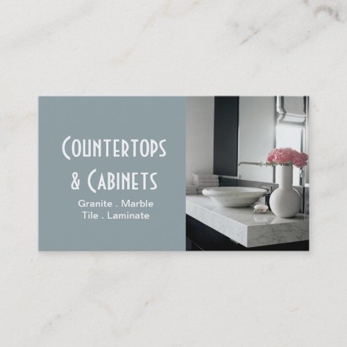 Cabinets Countertops Tile Stone Granite Marble Business Card