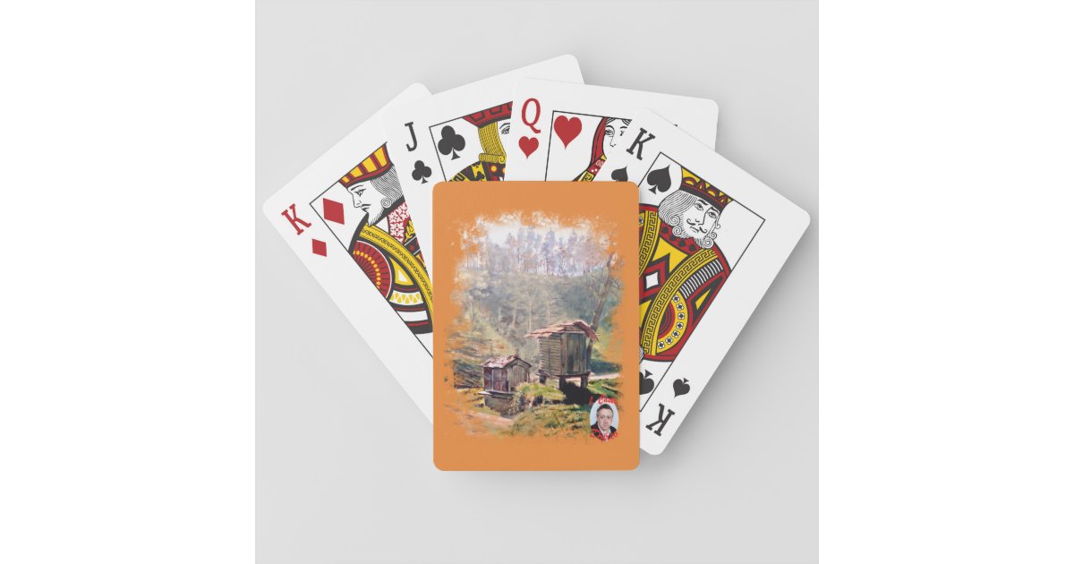 Playing Cards -  Log Cabin Decor