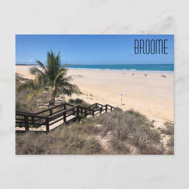 cable beach sands postcard (Front)