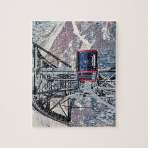 Cable Car Chamonix Mont Blanc Jigsaw Puzzle