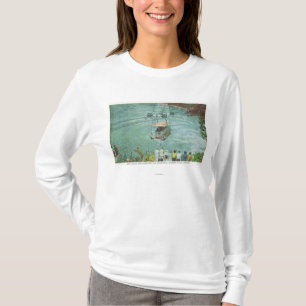 Cable Car Crossing the Whirlpool T-Shirt
