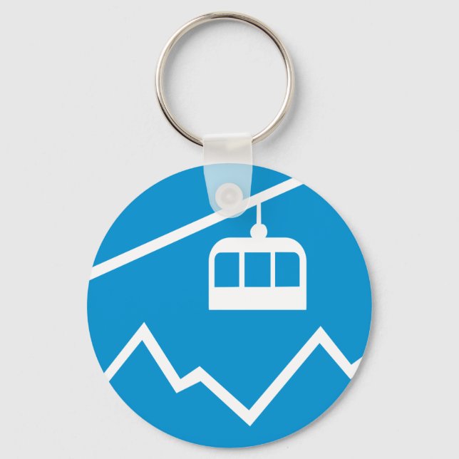 Cable car keychain (Front)