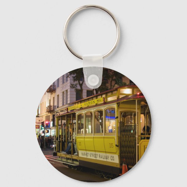 Cable Car Keychain (Front)