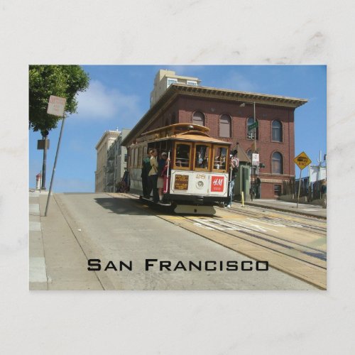 Cable Car Postcard