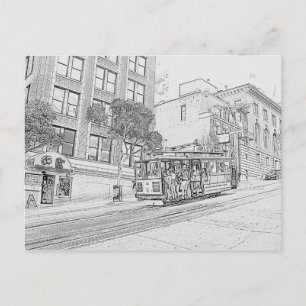 Cable Car Postcard