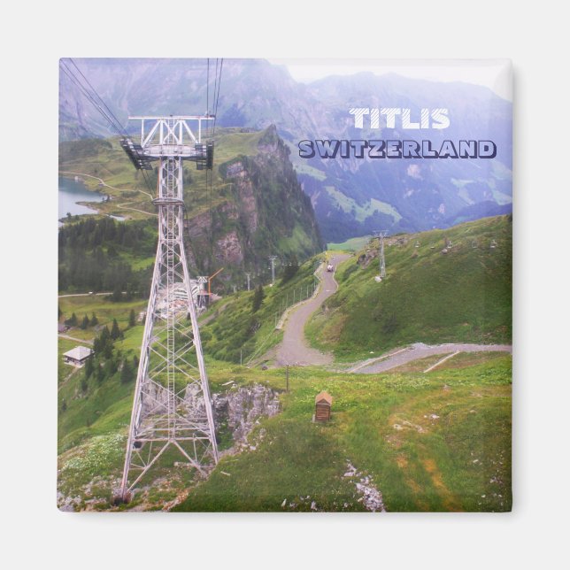 Cable car tower magnet (Front)