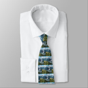 Cable cars neck tie