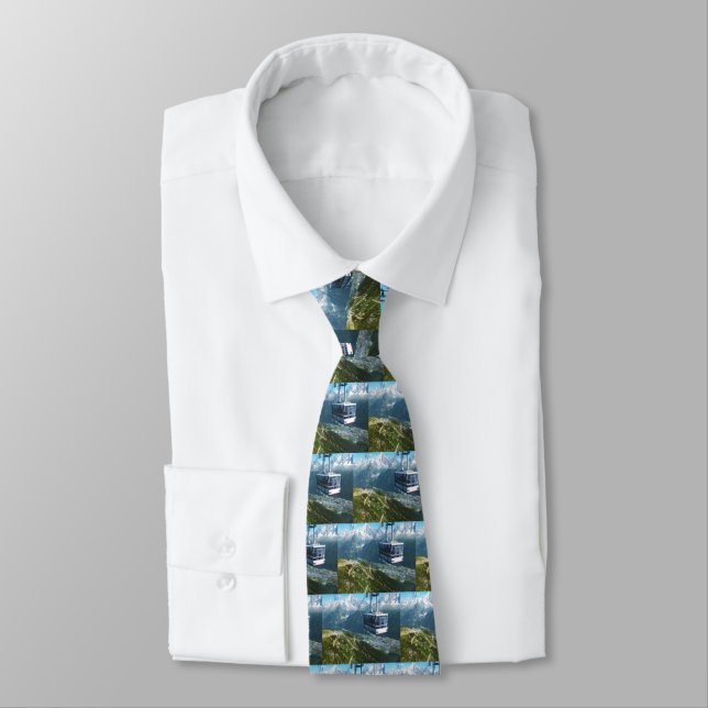 Cable cars neck tie (Tied)