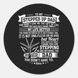 Cable Guy Stepdad For Step Dad Electrician Classic Round Sticker