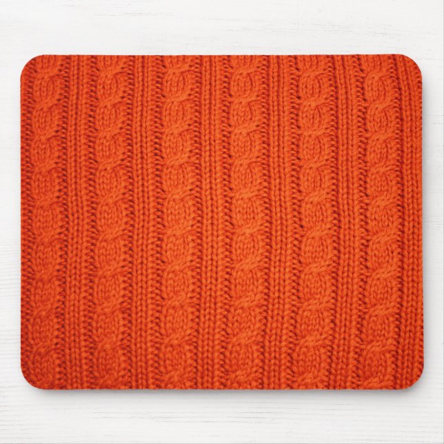 Cable Knit Mouse Pad (Front)