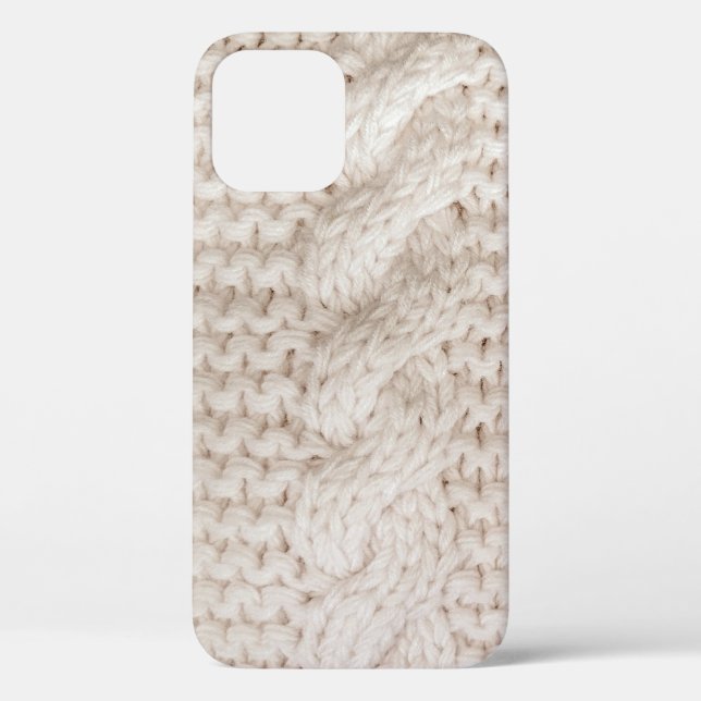 Cable Knit Pattern Case-Mate iPhone Case (Back)
