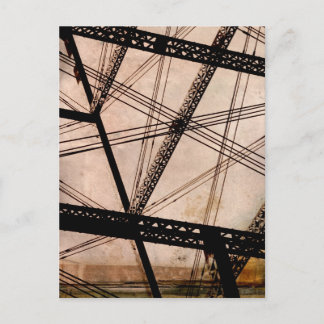 'cables' trestle bridge postcard