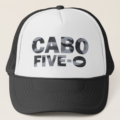 Cabo 50 camo trucker trucker hat