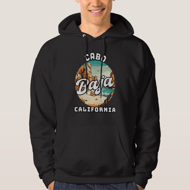 Cabo Baja California Souvenirs Hoodie (Front)