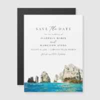 Cabo Mexico Destination Save the Date Magnet