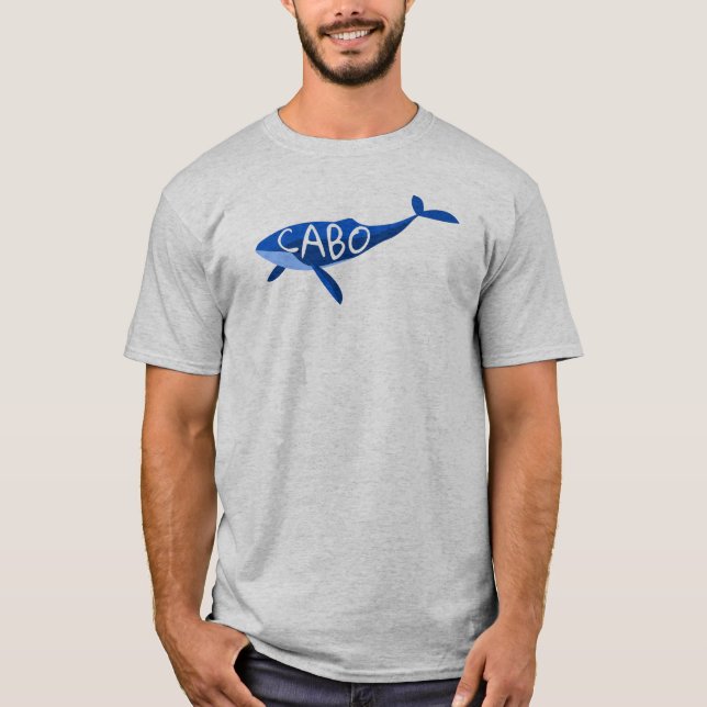 Cabo Mexico Whale T-Shirt (Front)