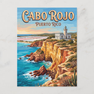 Cabo Rojo Puerto Rico Postcard