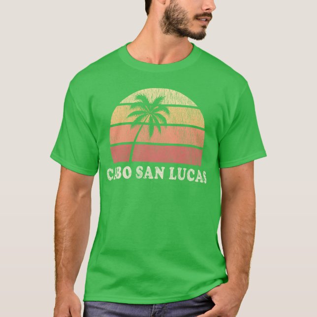 Cabo San Lucas 70Shrowback funny T-Shirt (Front)