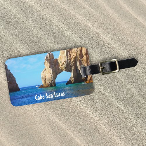 Cabo San Lucas Arch Beach Mexico Luggage Tag