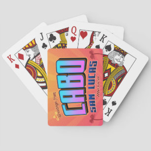 Cabo San Lucas Baja Mexico Poker Cards