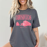 Cabo San Lucas Beach Bachelorette Party Matching T-Shirt<br><div class="desc">Elevate your beach bachelorette party with our matching trendy Cabo San Lucas Mexico Country Club San Diego group shirts! Crafted from high-quality materials, these stylish shirts are the perfect way to celebrate your upcoming nuptials in style while also staying comfortable and cool in the warm Cabo San Lucas climate. Featuring...</div>