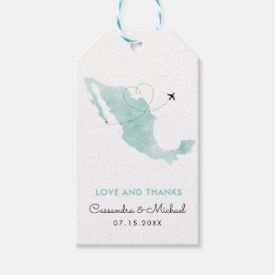 Cabo San Lucas Destination Wedding Thank You Gift Tags